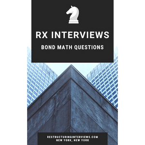 Bond Math Interview Questions