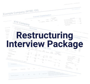 Restructuring Interview Package / Course