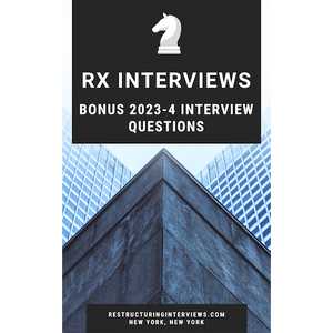 2023-24 Restructuring Interview Questions Guide