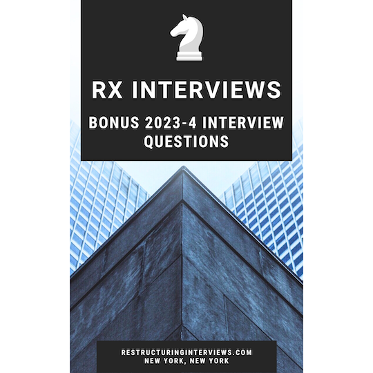 2023-24 Restructuring Interview Questions Guide