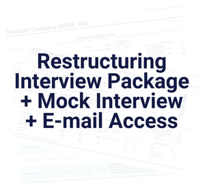 Restructuring Interview Package and Course with Mock Interview